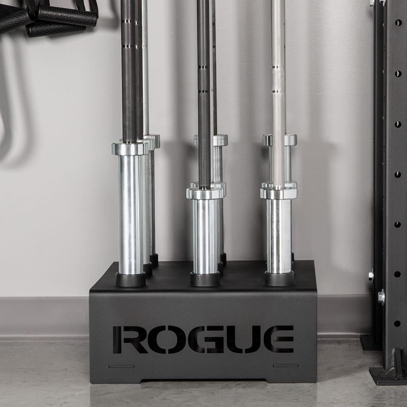 Rogue 9 Bar Holder Vertical Barbell Storage Rack Rogue Fitness